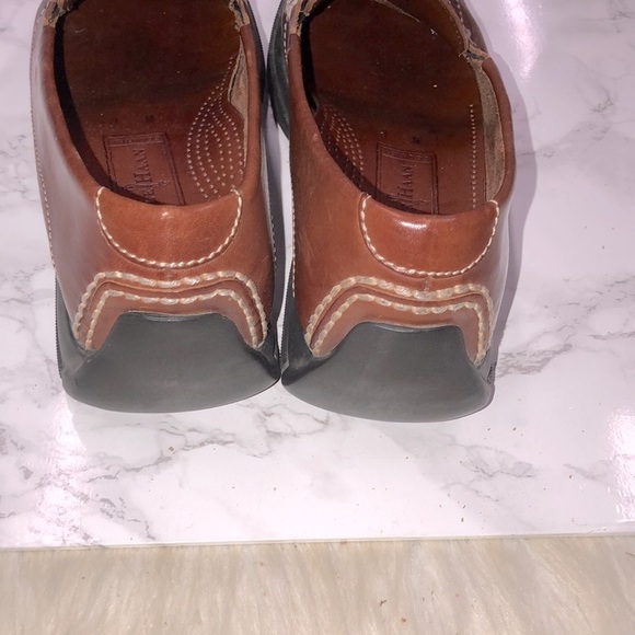Cole Haan brown Leather Loafers size 8M - Picture 8 of 9